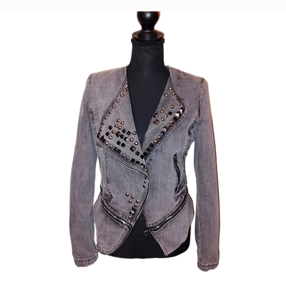Tov denim moto jacket